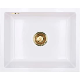 Lavabo Mera 50U køkkenvask, 55,1x44,1 cm, hvid