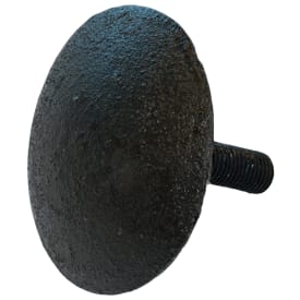 100 x 15/77 mm, M16 markeringssøm, lakeret, støbejern GG
