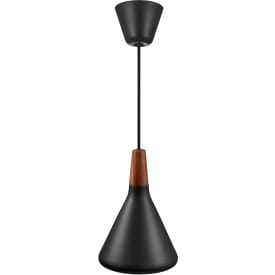 Dftp Nori pendellampa, svart, Ø18 cm