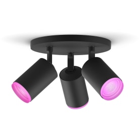 Philips Hue Fugato spotter i tak, svart