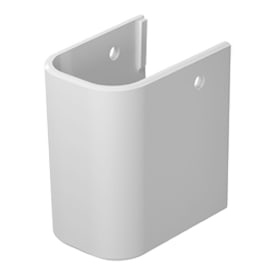 Duravit Happy D.2 halvsöyle, hvit
