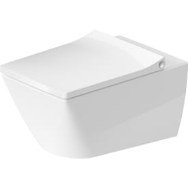 Duravit Viu væghængt toilet, uden skyllekant, hvid