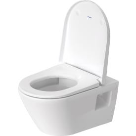 Duravit D-Neo vegghengt toalett, uten skyllekant, hvit