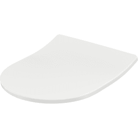 Til Slim-line toalettsete, soft close, avtakbar, hvit