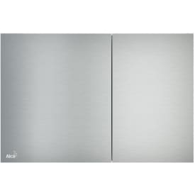 Alca Air betjeningsplade, mat aluminium