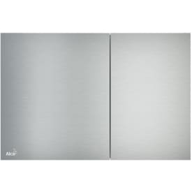 Alca Air betjeningsplade, mat aluminium