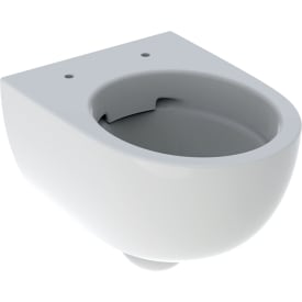 Geberit Renova Compact væghængt toilet, uden skyllekant, hvid 