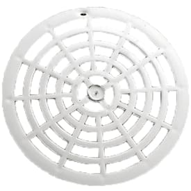 MaxiFlex gitter i forkrommet ABS-plast Ø130x6mm