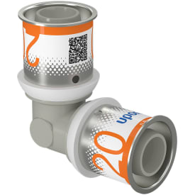 Uponor S-press Plus vinkel PPSU, 20-20 mm