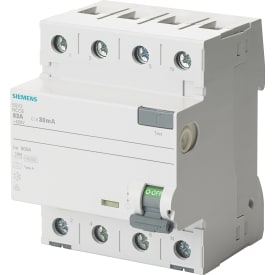 Siemens 5SV HPFI relæ A, 4P på 40A
