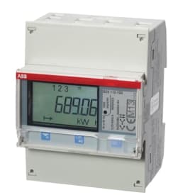 ABB B23 LCD elmåler med impuls direkte, 3P, 65A