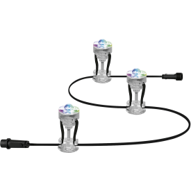 Ledvance Smart+ Wifi Garden Dot 3 bedlamper, farveskift, 3 stk., udvidelse