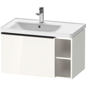 Duravit D-neo vaskeskab med hylde til højre 78,4 x 45,2 cm i hvid højglans