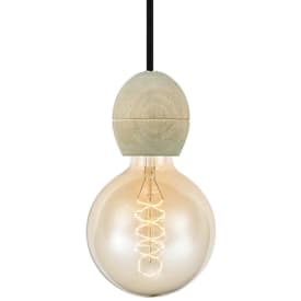 Halo Design Round pendeloppheng, lyst tre