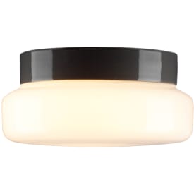 Tak- og vegglampe Classic LED 12W 3000K, grå/opal, IP44