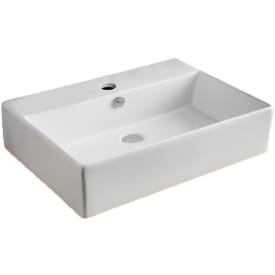 Lavabo Boxo 1015 Slim servant, 65x48 cm hvit