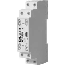 Dali USB Din interface som anvendes med Dali-softwaren Dali cockpit