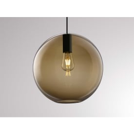 Loon Ball PD brun ekskl. lyskilde. Maks 1x7W E27 LED ettermontering