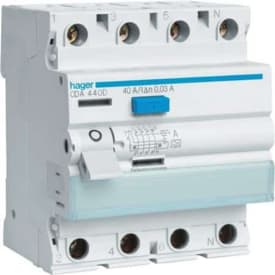 Jordfeilbryter HPFI 4P 40A 30mA type A CDA440K