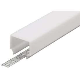 All-Light cover til LED skinne, høj milky
