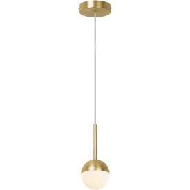 Nordlux Contina pendellampa, mässing