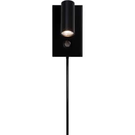 Nordlux Omari vegglampe, sort