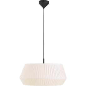 Nordlux Dicte pendellampe, hvit, Ø53 cm