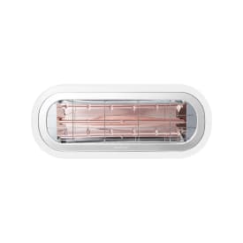 Wishco Mini terrassevarmer 1500W, hvid