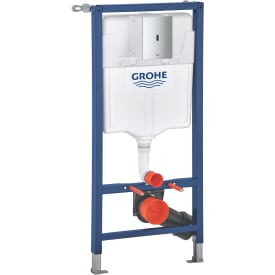 Grohe Solido 3i1 inbyggnadscistern, 113 cm, spolplatta, beröringsfri, krom