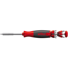 Wiha LiftUp bitskrutrekker med 13 doble bits
