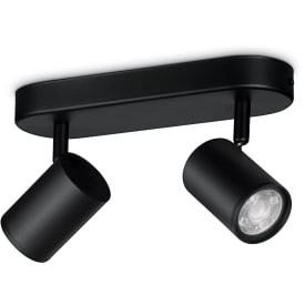 Wiz Imageo takspotlight, justerbar vit, svart
