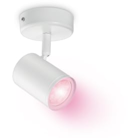 Wiz Imageo takspotlight, färgförändring + vit, vit