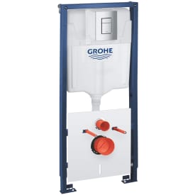 Grohe Solido 4i1 indbygningscisterne, 113 cm, betjeningsplade, krom