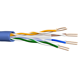 305 meter Datakabel U/UTP Kat.6 1x4P AWG23 LSHF blå B305