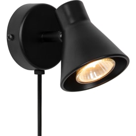 Nordlux Eik vegglampe, sort