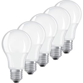 Ledvance Classic E27 standardlampa, 5 st, 2700K, 8,5W