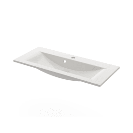 Svedbergs Munka servant, 81x35,6 cm, hvit