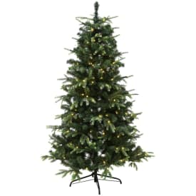 Nordic Winter Vigga plastgran med belysning, 170 x 116 cm