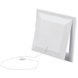 Duka klaffventil, 150x150mm, vit