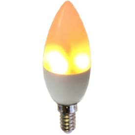 Firelamp flamme E14/27 kertepære