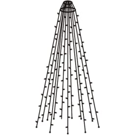 Sirius Tech-Line lys til flaggstang, 480 varmhvite lys, 6 meter
