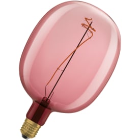 Ledvance Vintage 1906 E27 globepære, ballong, rosa