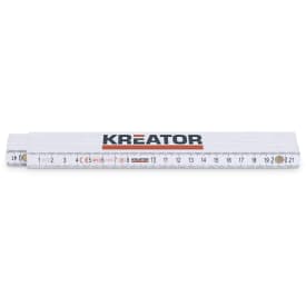 Kreator plast tommestok - 2meter