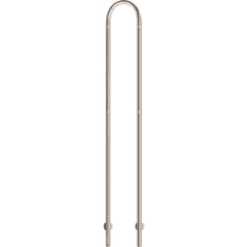 Kriss Duo Plus håndkletørker, el, 19x148 cm, polert rustfri stål