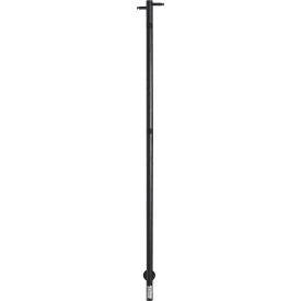 Kriss Uno Plus handdukstork, el, 3x148 cm, matt svart