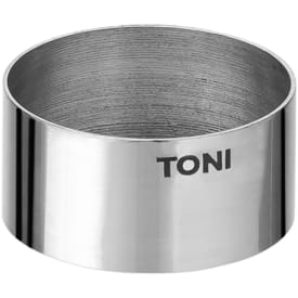 Toni dækrør til ventiloverdele, krom