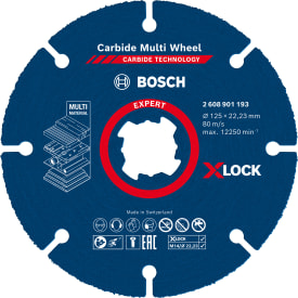 Bosch Expert Carbide multi skæreskive Ø125 - m. X-Lock