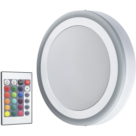 Ledvance plafond, krom, Ø40 cm
