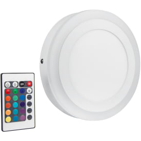 Ledvance plafond, hvid, Ø20 cm