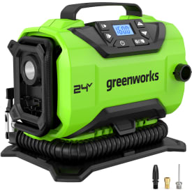 Greenworks luftpumpe - 24V u. batteri